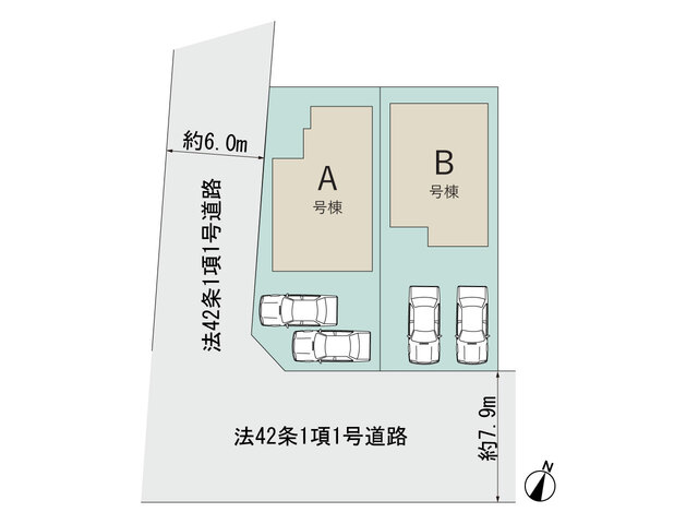 【販売中物件：A号棟、B号棟】