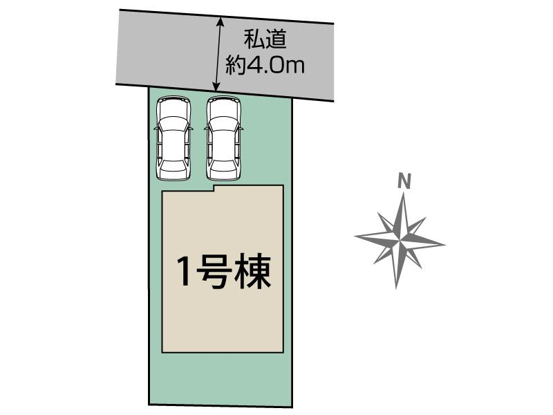 西東京市中町5丁目1棟 区画図