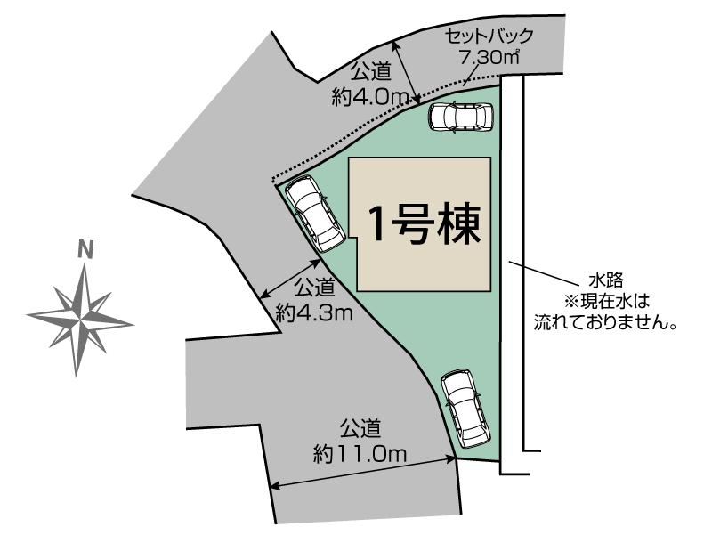 熊本市南区南高江1丁目1棟 区画図