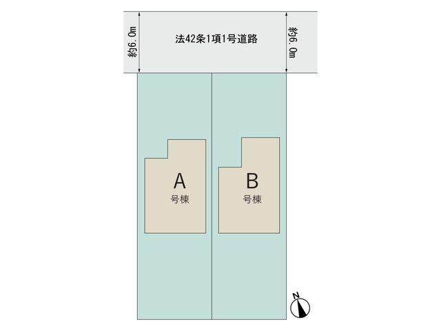 ハートフルタウン(横浜市磯子区)洋光台2丁目11番の見取り図