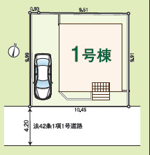 クレイドルガーデン毛呂山町南台 第8の見取り図