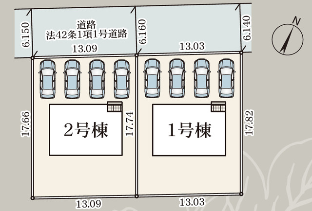 クレイドルガーデン矢吹町小松 第7の見取り図