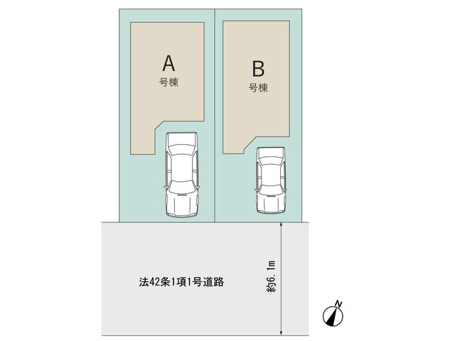【販売中物件：A号棟、B号棟】