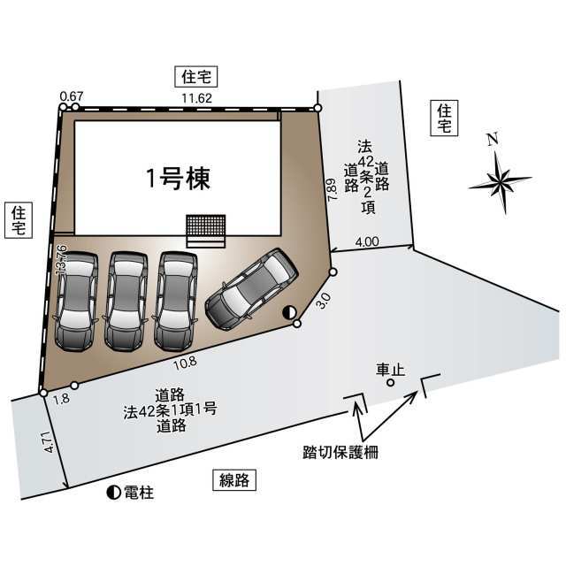 【販売中物件：1号棟】