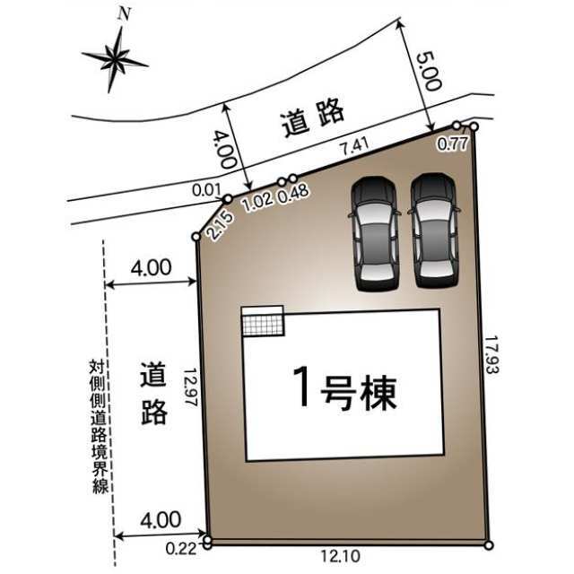 【販売中物件：1号棟】