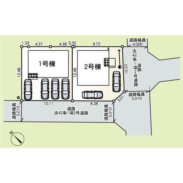 クレイドルガーデン相模原市中央区田名 第148の見取り図
