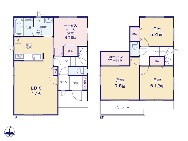 生活導線の良い3SLDKの間取り♪