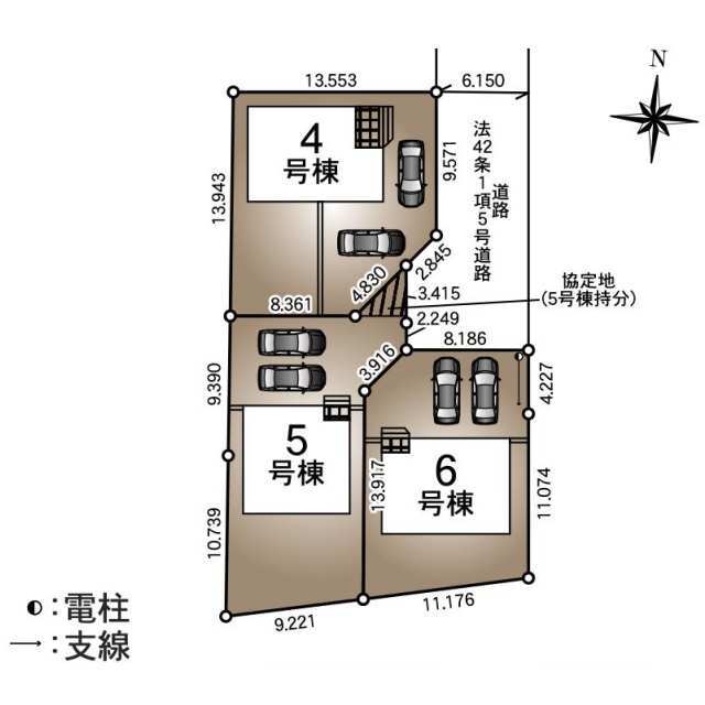 クレイドルガーデン銚子市笠上町 第2の見取り図