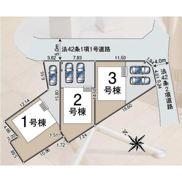 クレイドルガーデン日高市上鹿山 第4の見取り図