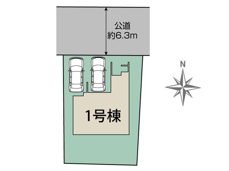 西宮市清瀬台1棟 区画図