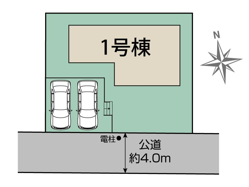 市川市国府台5丁目1棟 区画図