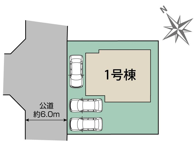 千葉市稲毛区長沼原町1棟 区画図