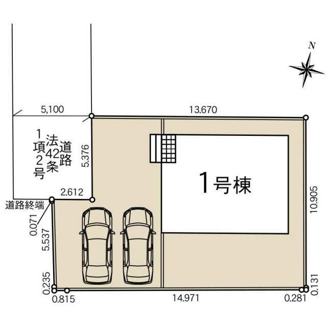 【販売中物件：1号棟】