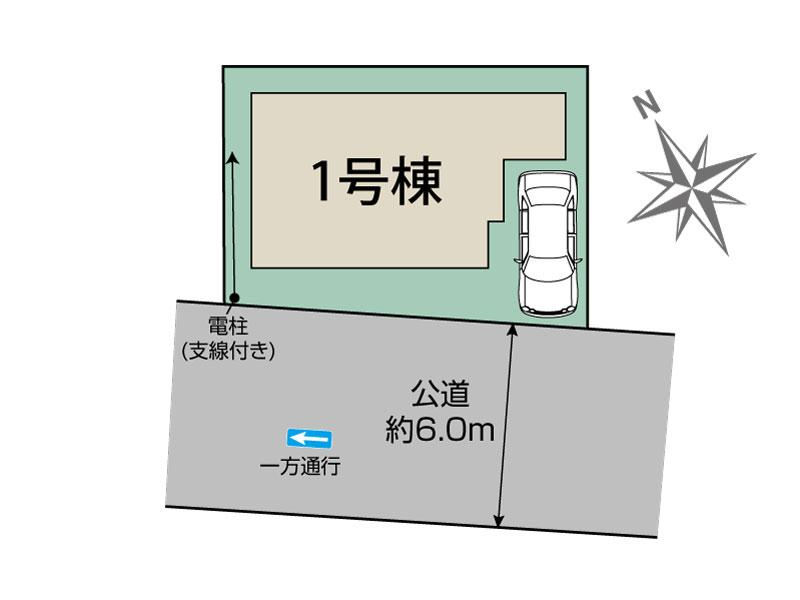 府中市押立町5丁目1棟 区画図