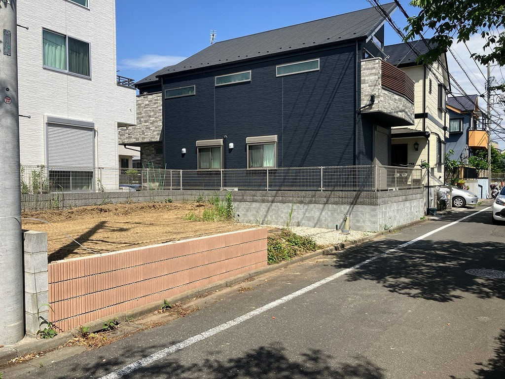 販売現地写真（2026年5月撮影） 建築前です