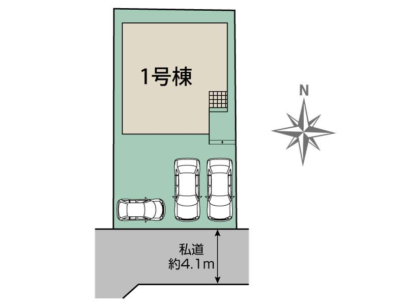 横浜市戸塚区小雀町1棟 区画図