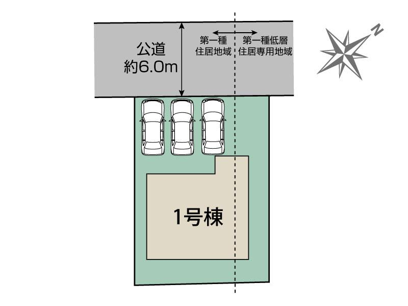 札幌市北区新琴似12条14丁目1棟 区画図