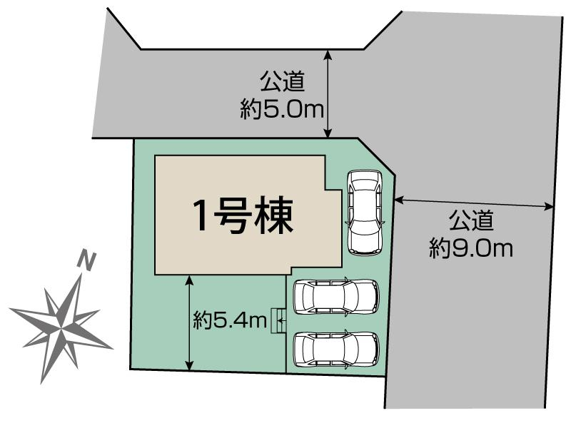 八千代市大和田新田1棟 区画図