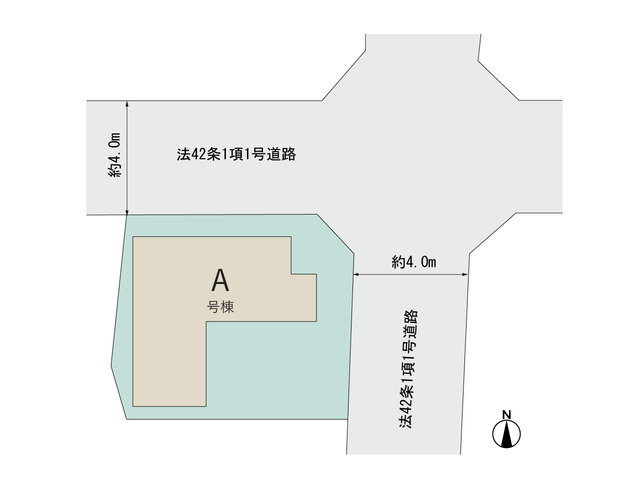 ハートフルタウン川口市上青木2丁目43番の見取り図