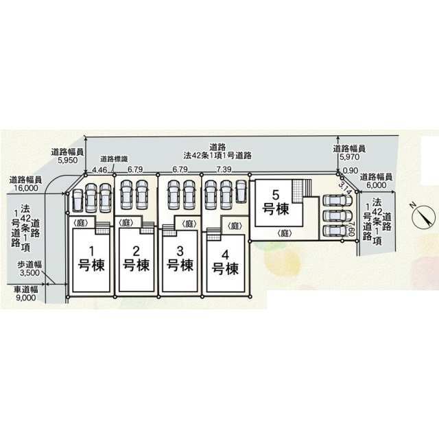 クレイドルガーデン三原市宮浦 第3の見取り図