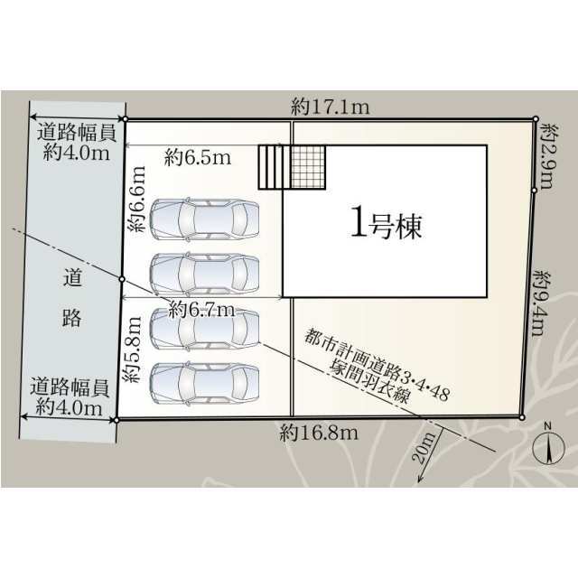 【販売中物件：1号棟】