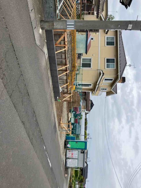 1号棟前面道路
