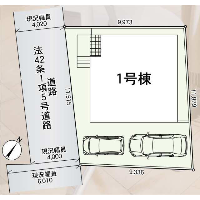 クレイドルガーデン多賀城市下馬 第10の見取り図