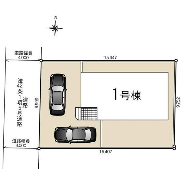 クレイドルガーデン佐倉市西志津 第14の見取り図