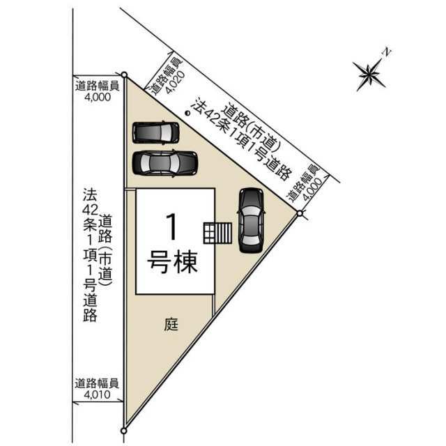 クレイドルガーデン大分市西鶴崎 第4の見取り図