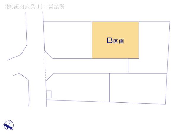 ハートフルタウン蓮田市黒浜2343番の見取り図