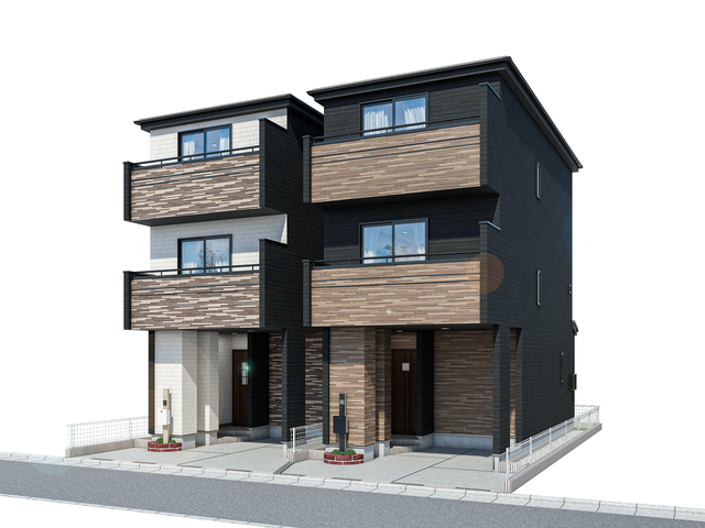 ハートフルタウン本八幡　船橋市市場４丁目2365番　完成予想パースです♪