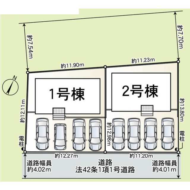 【販売中物件：1号棟】