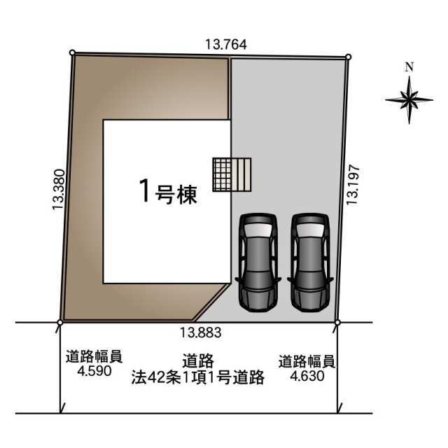 【販売中物件：1号棟】