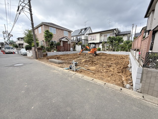 【A号棟】現地土地写真