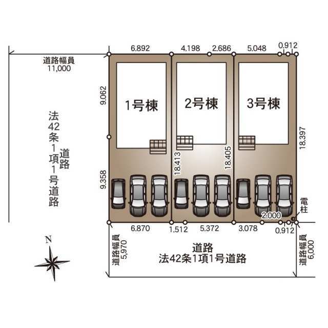クレイドルガーデン三郷市早稲田 第29の見取り図
