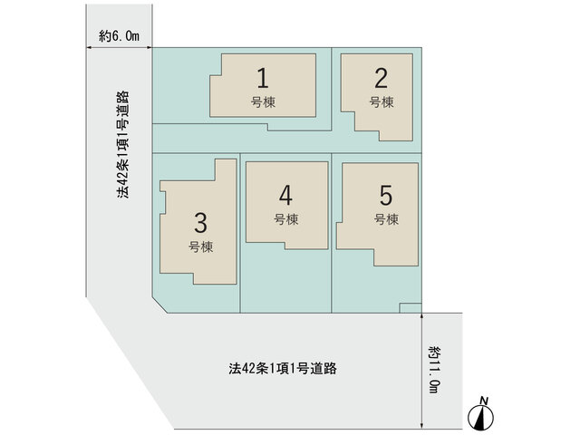 ティアラ4323相模原市二本松５棟の見取り図