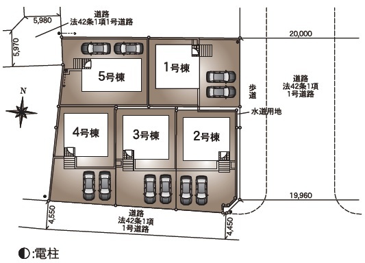 クレイドルガーデン龍ケ崎市白羽 第11の見取り図
