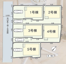 クレイドルガーデン新座市新堀 第17の見取り図