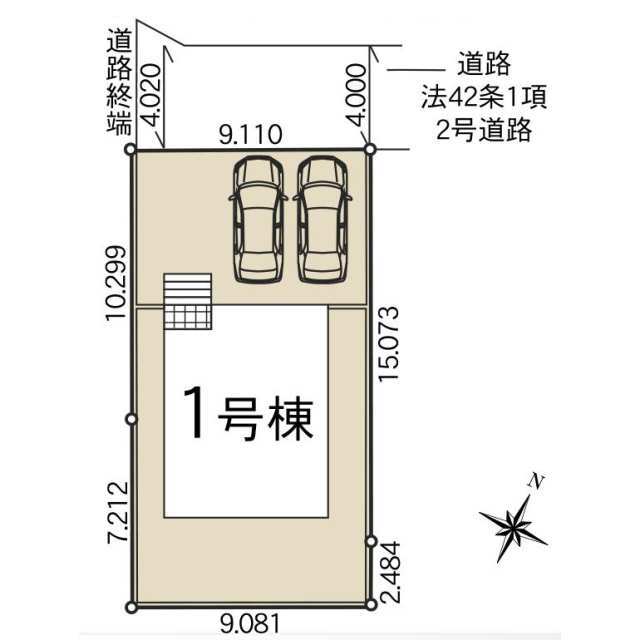 クレイドルガーデン芳賀町東水沼 第2の見取り図