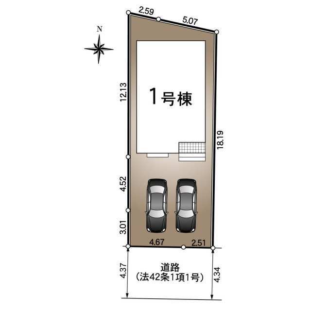 【販売中物件：1号棟】