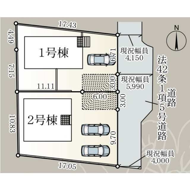 クレイドルガーデン西郷村小田倉 第36の見取り図