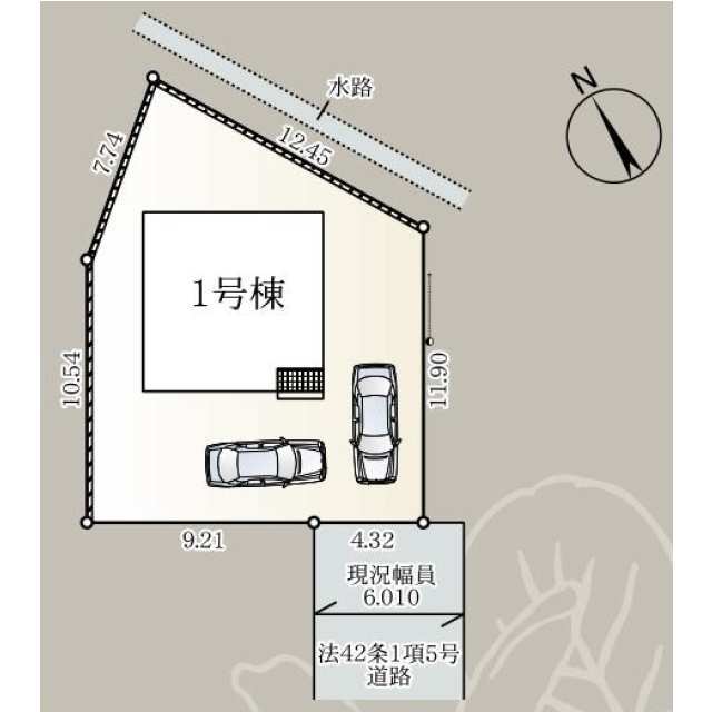 クレイドルガーデン白河市石切場 第4の見取り図