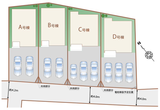 ハートフルタウン名護市屋部544番の見取り図