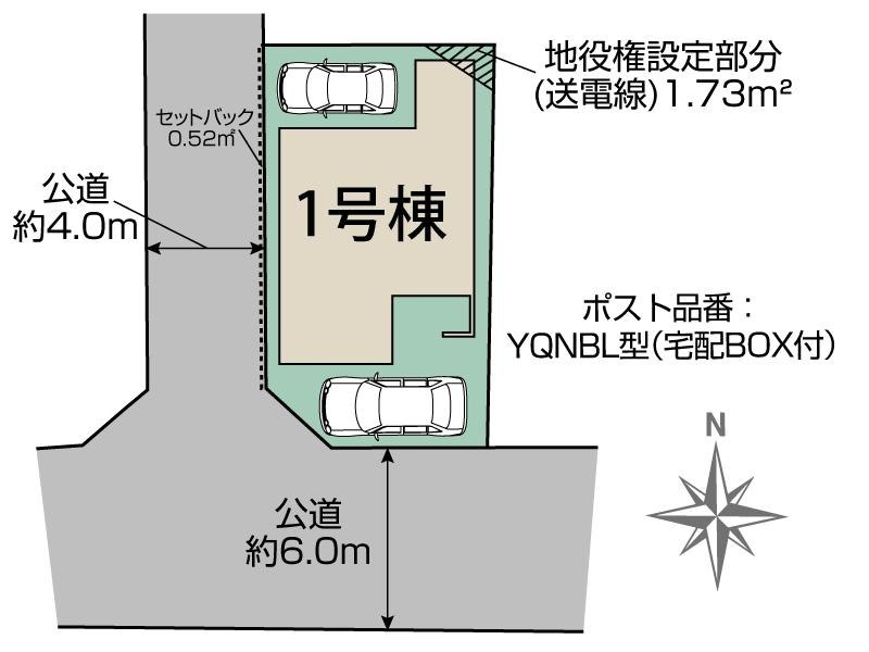 ブルーミングガーデン岩倉市神野町川添１棟の見取り図