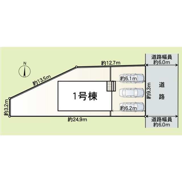 クレイドルガーデン越前市北千福町 第5の見取り図