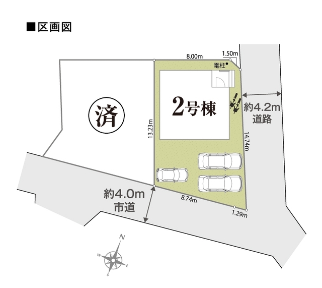 リナージュ八王子高尾町　第１期の見取り図