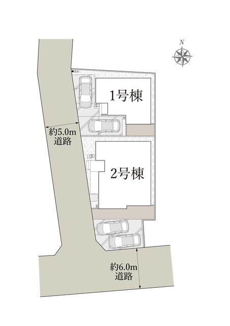 リナージュネクスジー狭山市柏原０１期の見取り図
