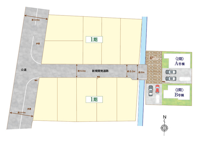 ハートフルタウン(那覇）うるま市塩屋2期の見取り図