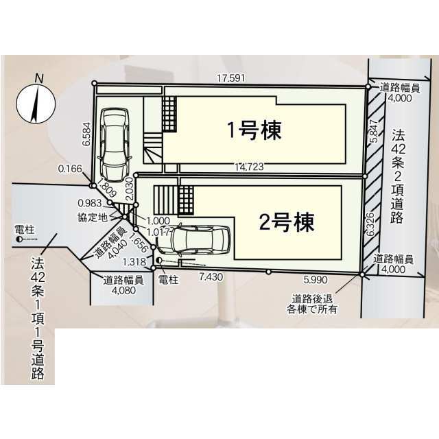 クレイドルガーデンさいたま市岩槻区東町 第3の見取り図