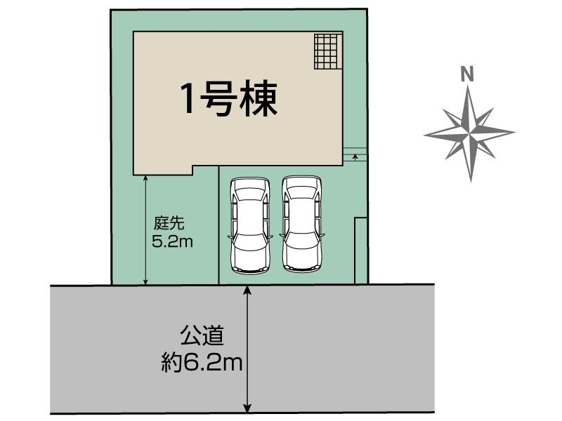 ブルーミングガーデン茅ヶ崎市松風台１棟の見取り図
